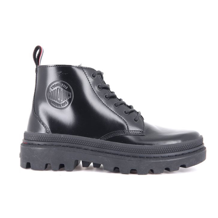 Bottes Palladium Pallatrooper Hi-1 Homme Noir | FR TWH407N